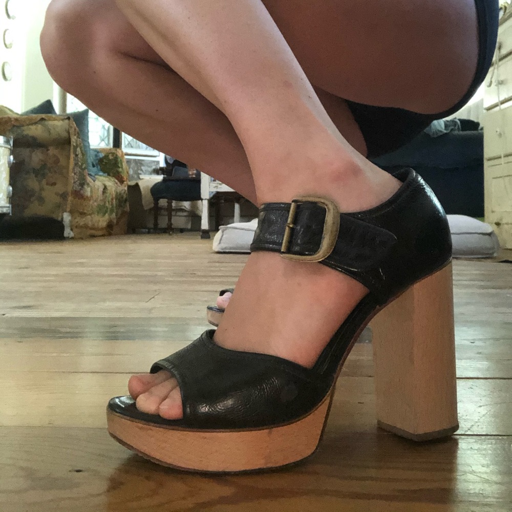 VINTAGE CHLOÉ PLATFORMS!